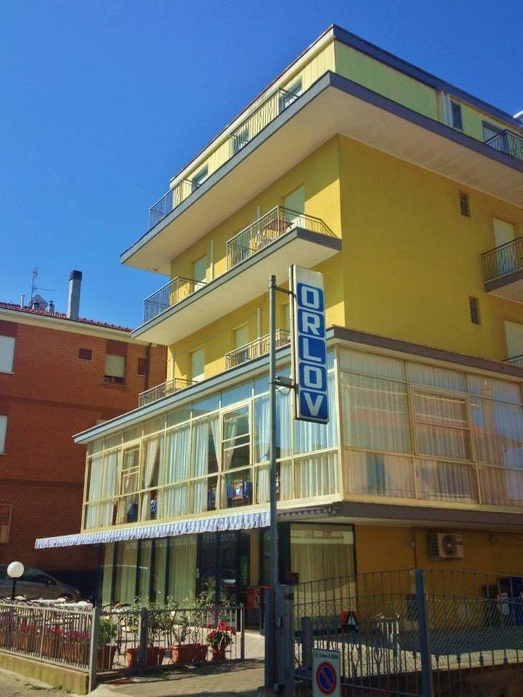 Hotel Orlov Rímini Exterior foto